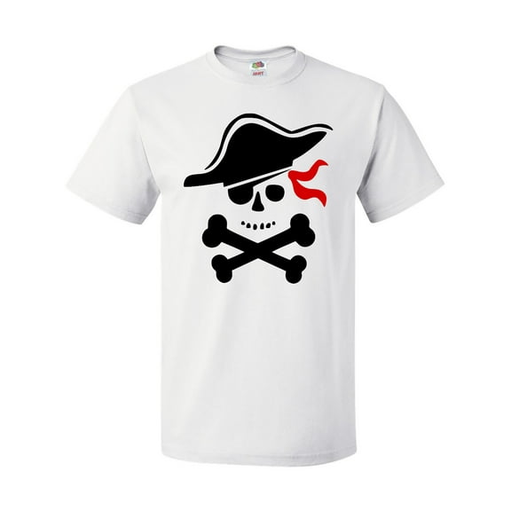 Inktastic Pirate Skull and Cross Bones T-Shirt