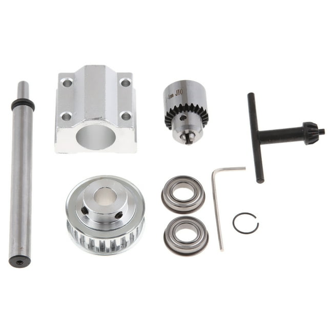 DOLITY Outil de Perceuse Assemblage de Broche Non Alimenté avec Mandrin de Perceuse JTO pour Table DIY