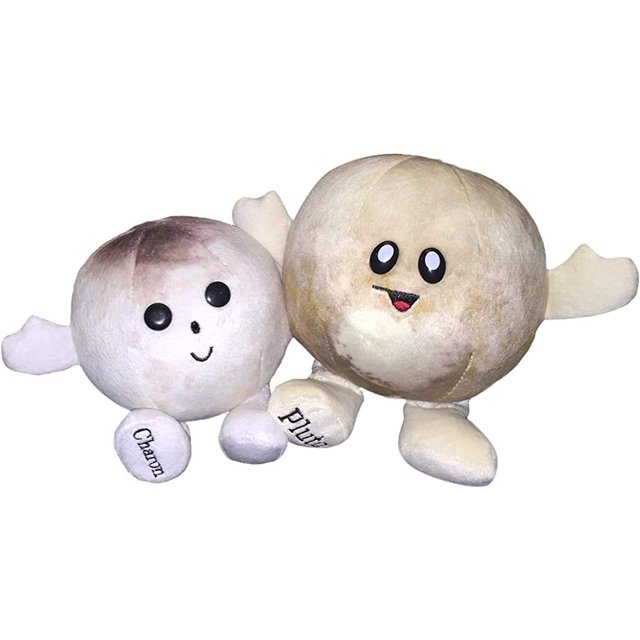 Celestial Buddies Pluto and Charon Peluche Planeta Peluche Sistema Solar Juguete Espacial 0+