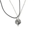 thumbnail image 1 of Collar de pareja de amor a larga distancia con alas de ángel y diablo para novia --- Código de producto 42945, 1 of 5