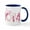 White/Navy Inside, variant on CafePress - Snoopy Mom Mug - 11 oz Ceramic Mug - Novelty Coffee Tea Cup