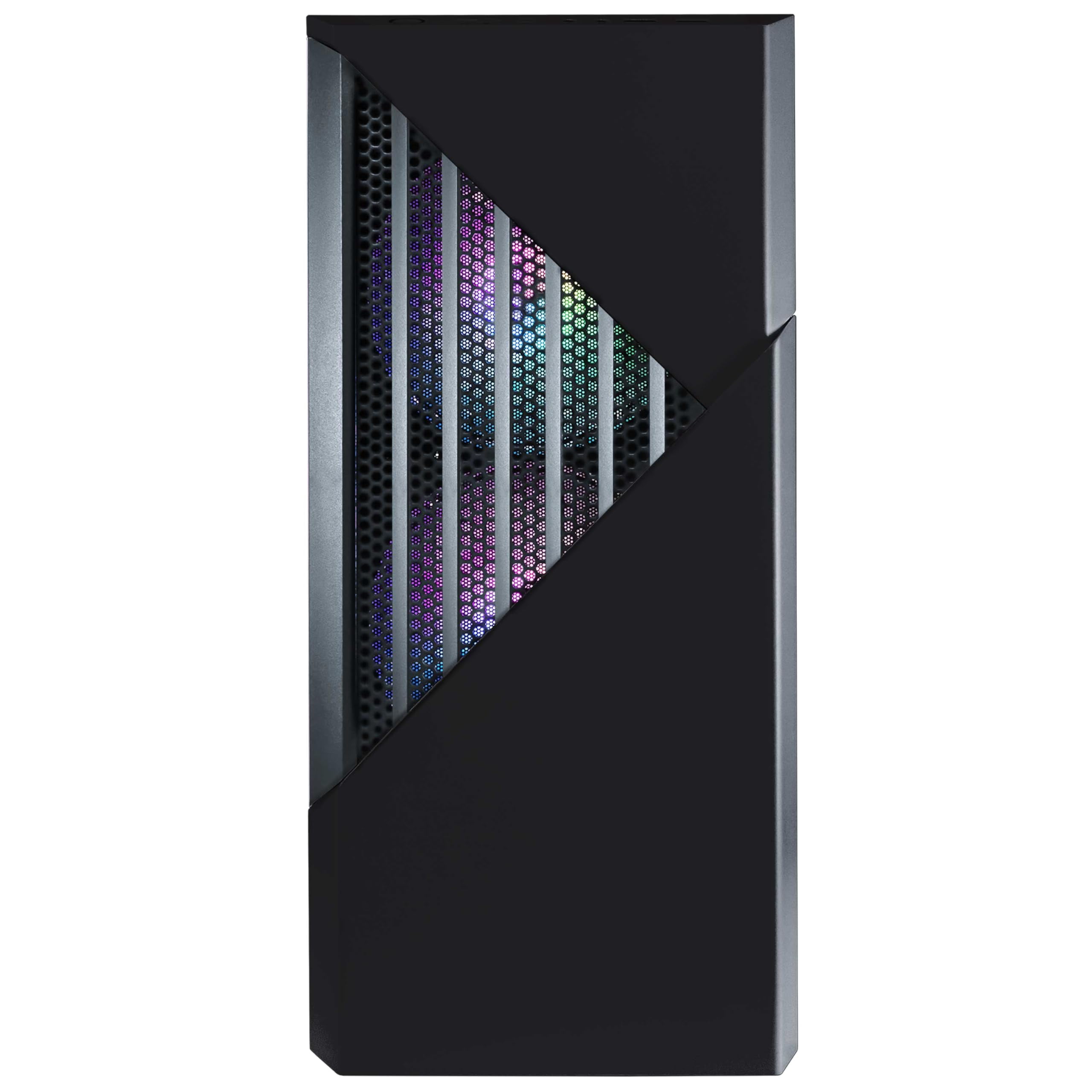 Periphio Reaper Gaming PC, AMD Ryzen 5 5500 up to 4.4GHz with Raddeon RX 6500 XT 4GB GPU (Gaming Optimized), 16GB RAM, 1TB SSD, WiFi, Windows 11 Desktop, Black, Full Battlestation