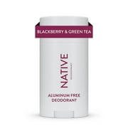 Native Deodorant, Blackberry & Green Tea, Aluminum Free, for Women and Men, 2.65 oz
