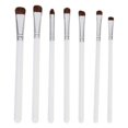 thumbnail image 2 of Eyeshadow Brush Set 7Pcs for Makeup White Horsehair Cosmetic Tools, 2 of 4