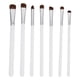 thumbnail image 2 of Eyeshadow Brush Set 7Pcs for Makeup White Horsehair Cosmetic Tools, 2 of 4