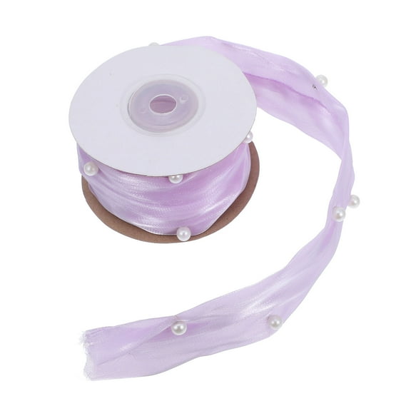 OATIPHO Elegant Purple Decorative Ribbon for Wedding Bouquets and Cake Packaging Decor