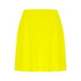 thumbnail image 4 of Workout Shorts for Women New Womens Trendy Tennis Skirts Summer Elastic High Waist Pleated Flowy Golf Skorts Athletic Running Workout Shorts Yellow XL, 4 of 5