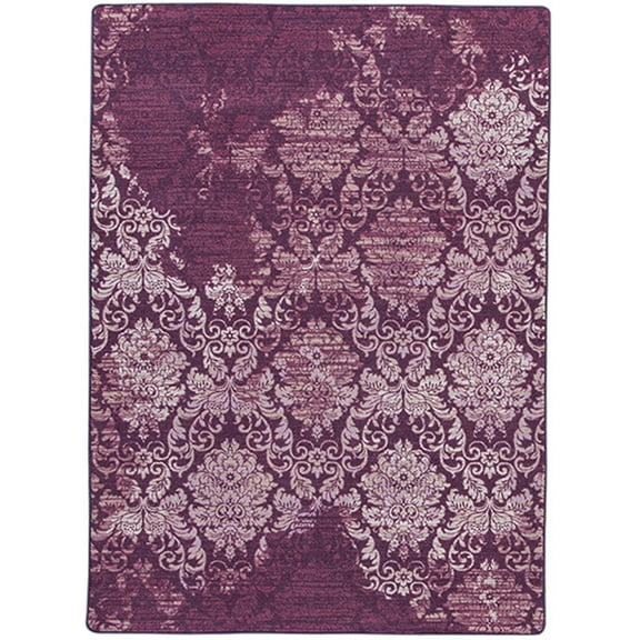 Milliken Drayton Area Rug 4000174039 Wadsworth Deep Faded Repeat 7' 8" x 10' 9" Rectangle