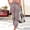 012 Pink, variant on Women's Boho Harem Pants Vintage Floral Print Elastic Waist Jogger Pants Baggy Casual Lounge Trousers