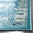 thumbnail image 6 of SAFAVIEH Evoke Aleesha Bordered Area Rug, Navy/Gold, 5'1" x 7'6", 6 of 11