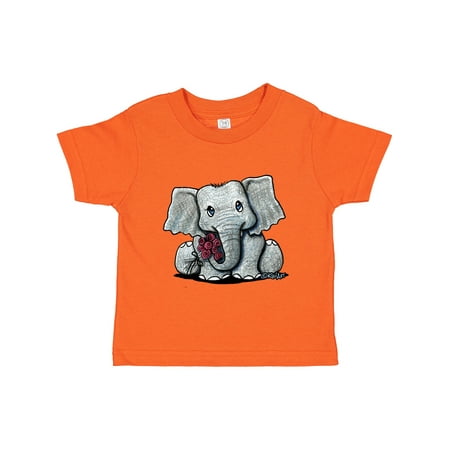 

Inktastic KiniArt Elephant Gift Toddler Boy or Toddler Girl T-Shirt