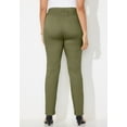 thumbnail image 3 of Catherines Women's Plus Size Sateen Stretch Pant, 3 of 5