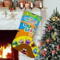 thumbnail image 1 of Hey Duggee Tema: Calcetines de Navidad, fino lino blanco para colgar en escaleras y chimenea, decoración navideña para el hogar, regalo de Navidad. 45cm × 32cm, 1 of 5