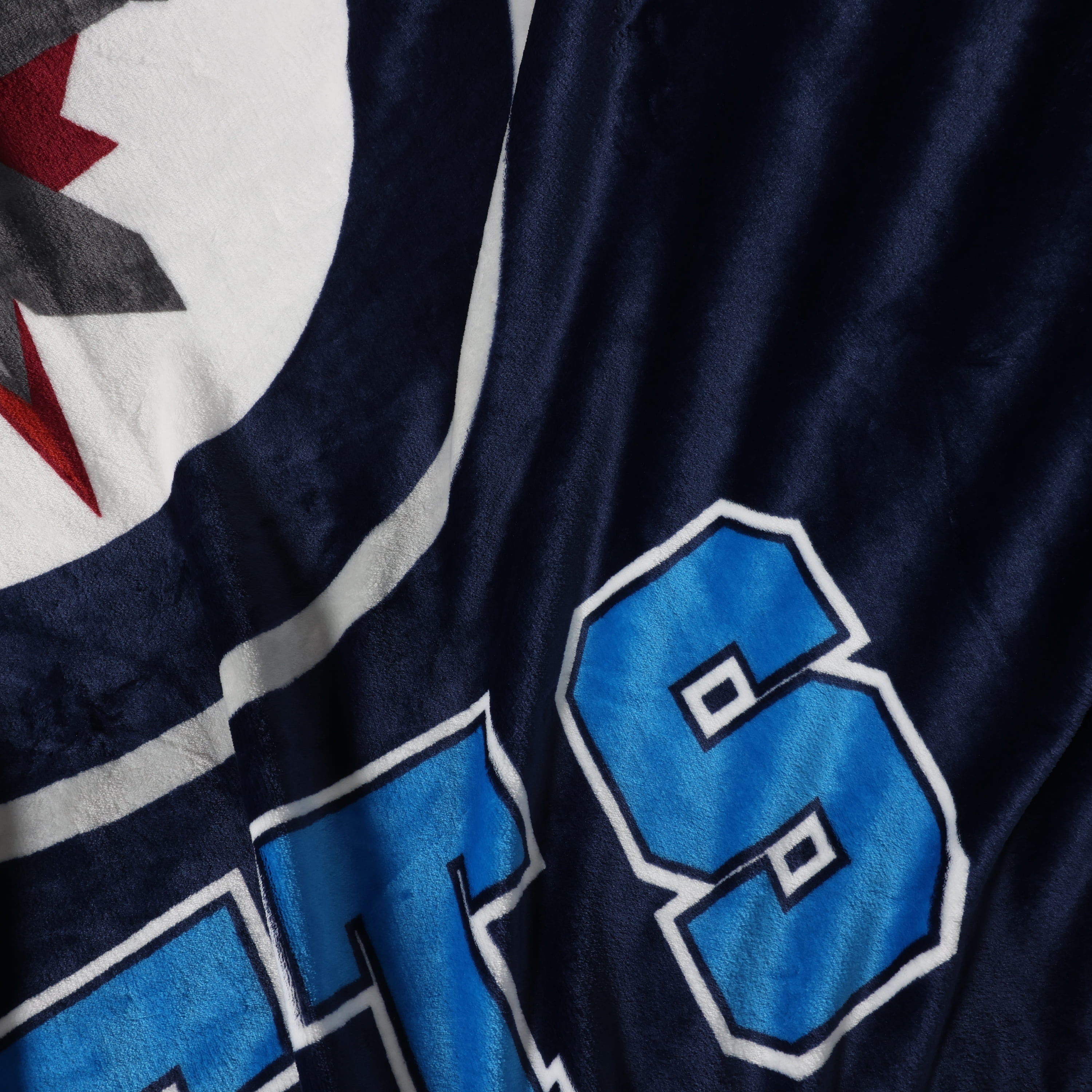 NHL Winnipeg Jets Game Day Blanket, 66" x 90", NHL WINNIPEG JETS GAME DAY BLANKET