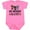 Raspberry, variant on Inktastic Veterinarian Mommy is a Vet Boys or Girls Baby Bodysuit