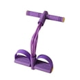 thumbnail image 2 of Banda de resistencia para pedales, extractor de tobillo portátil para estirar piernas y abdomen. violeta, 2 of 8