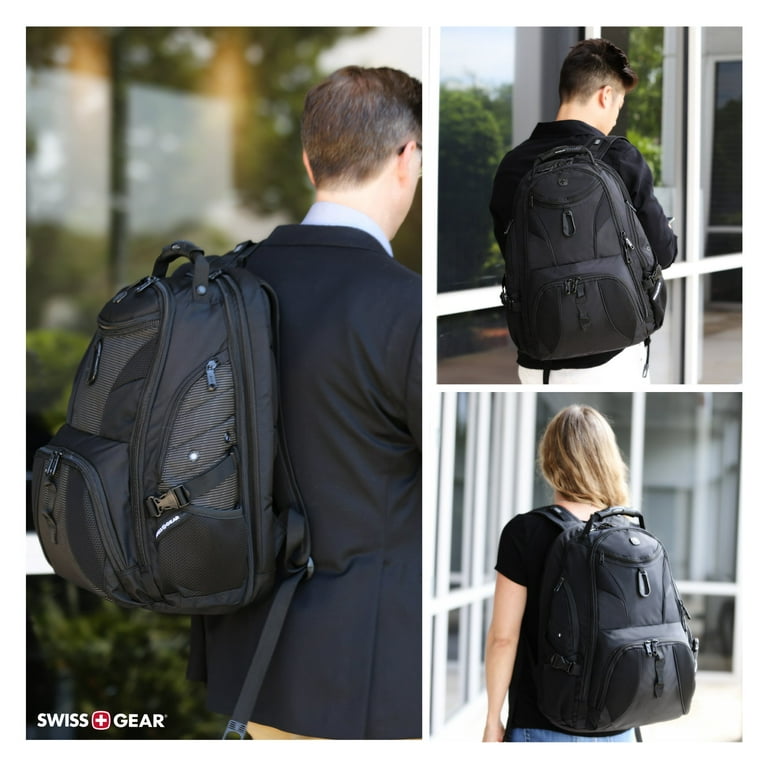 SwissGear ScanSmart 1900 - Notebook carrying backpack - 17 - black 
