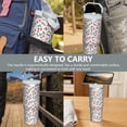thumbnail image 7 of 30oz Handheld Travel Tumbler with Handle – Double Wall Stainless Steel Insulated Cup, Flip Straw Lid, Leak-Proof & BPA-Free for Hot and Cold Drinks – Durable Coffee & Juice Mug Pink, 7 of 7