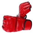 thumbnail image 4 of Gants de Boxe, Gants MMA Unisexes Demi-Doigt Gants de Boxe Unisexes Confort Ultime, 4 of 9