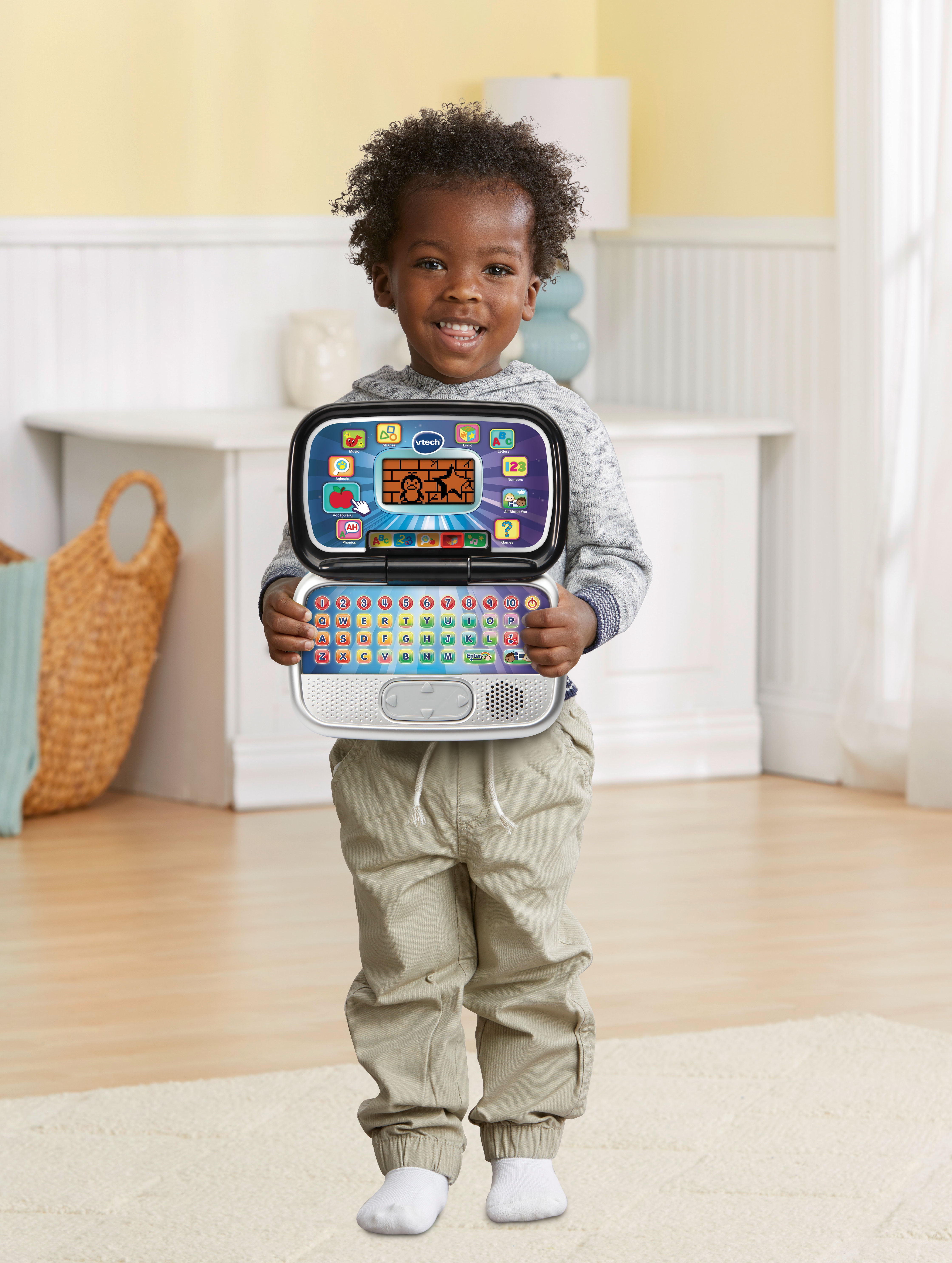  VTech Play Smart Preschool Laptop, Black : Everything Else
