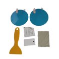 thumbnail image 1 of Riwesomey 1 par de películas universales para espejo retrovisor antideslumbrante para coche, cubiertas antivaho para remolque de camión, suministros para Type3 NO3 Riwesomey CZ8801-03, 1 of 6
