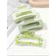thumbnail image 5 of Frosted Cream Hair Clips with Shark Teeth Design for Head Decoration Transparent Clip-ins Style 3 Pieces, 5 of 5