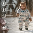 thumbnail image 2 of JAN & JUL Cute Baby Boys Winterproof One Piece Snowsuits (Polar Pals, L), 2 of 6