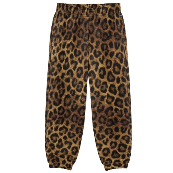 3-10T Pants Beautiful Leopard Print Cool Casual Sweatpants Joggers