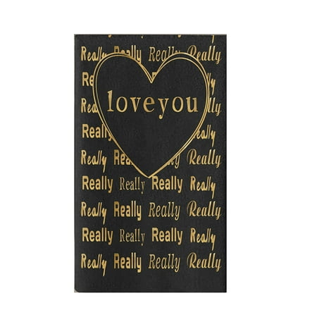 

FaLX Cleaning Cloth Soft Strong Absorption Microfiber Valentine s Day Kitchen Dish Towel Home Supplies