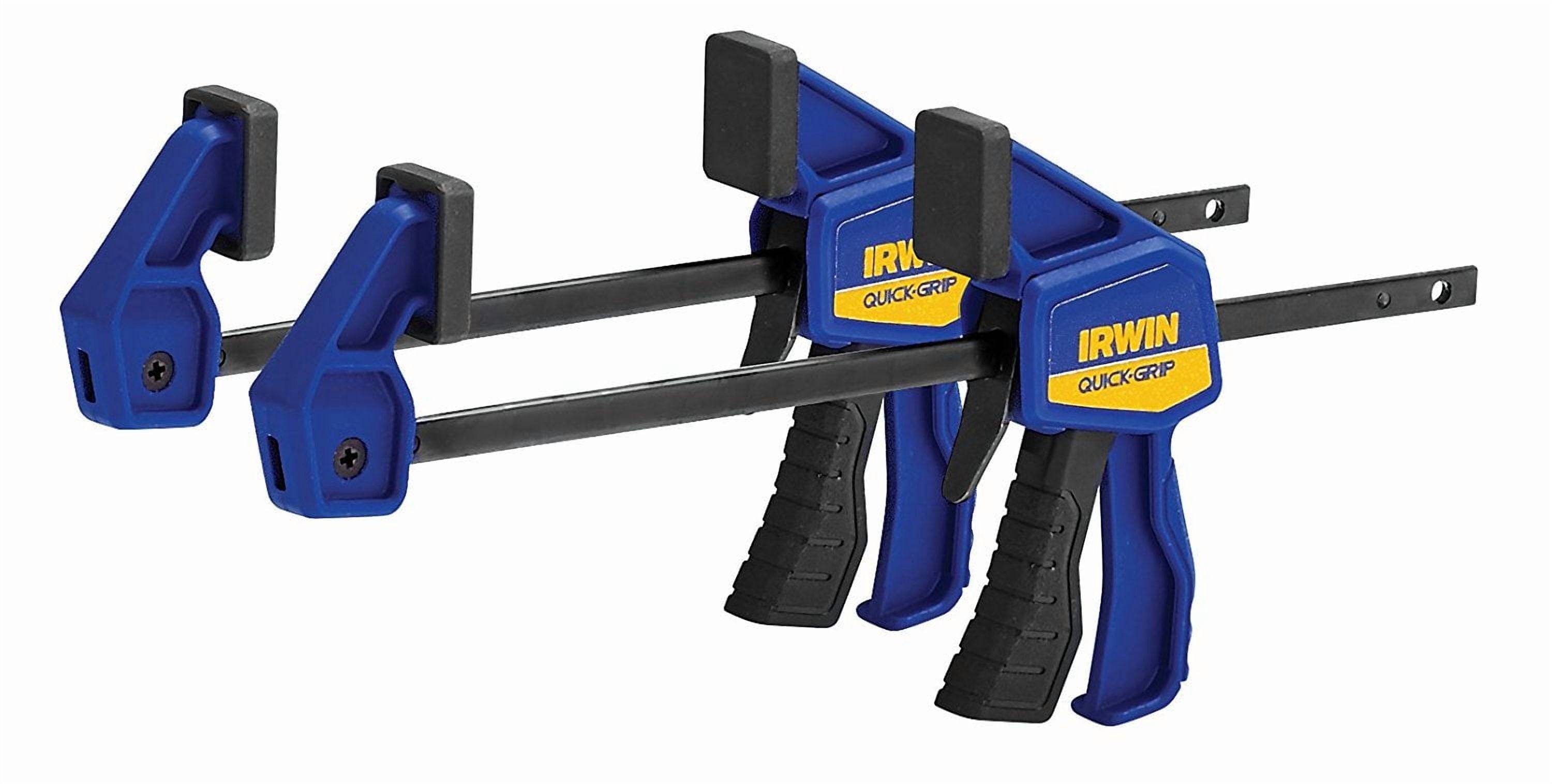 Irwin Quick-Grip 6 in. x 1-3/16 in. D Clamp and Spreader 2 pk