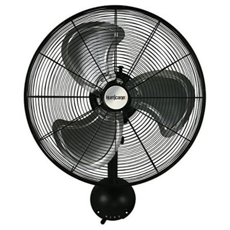 Hurricane Wall Mount Fan - 20 Inch | Pro Series | High Velocity | Heavy Duty Metal Wall Mount Fan for Industrial, Commercial, Residential, and Greenhouse Use - ETL Listed,