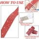 thumbnail image 5 of 6 Rows 40in Self Adhesive Crystal Diamonds Ribbon DIY Diamonds Ribbon Stickers With 2 Mm Rhinestones For Christmas Arts Crafts Gifts Bling Ribbon Rolls, 5 of 6