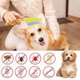 thumbnail image 1 of Peine Antipulgas Para Mascotas Gato Perro Piojos Peine para pulgas Herramienta de aseo multifuncional Suministros para mascotas (Amarillo L), 1 of 8