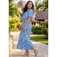 thumbnail image 3 of Catherines Women's Plus Size Meadow Crest Maxi Dress, 3 of 5