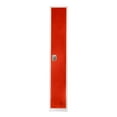 thumbnail image 4 of AdirOffice Large Steel Metal Locker 1-Tier Storage Cabinet with Key & Hooks, Red, 4 of 10