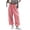 Pink, variant on hlysgo Track Pants for Women Wide Leg High Waisted Baggy Joggers Pant Side Stripe Drawstring Ankle Trousers with Pockets Gray,XL