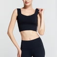 thumbnail image 4 of Sports Bra Plus Size Womens Solid Color Inner Fit Plus Size Vest Yoga Sports Beauty Back Bra Plus Size Bras for Women Sports Bras for Women Plus Size Sport Bras for Women Plus Size, 4 of 7
