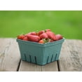 thumbnail image 4 of Quart Green Berry / Produce Vented Basket - 20 Pack, 4 of 5