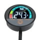thumbnail image 1 of Medidor De Voltaje De Capacidad De Batería, Medidor De Energía Redondo Con Pantalla LCD Digital DC8-100V Para Motocicletas Para Baterías De ácido De Hierro Y Litio, 1 of 7