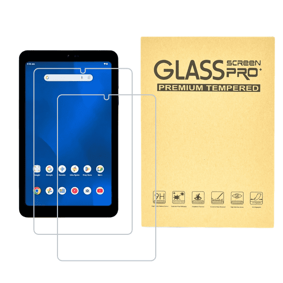 2 Pack Tempered Glass Film Guard for onn 7" Core Tablet 2026 (Model 36020962)