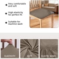 thumbnail image 4 of zhangmingg Elastic Dining Chair Covers for Hotel Restaurant Furniture Stretch Polyester Slipcovers, 4 of 5