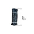 thumbnail image 1 of HHTHH 1000 PCS Cable negro de 6 pulgadas Twist atadas Twist back Contañas con entradas de alambre de cable de fijación de metal resistente, 1 of 2