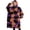 Purple Halloween Black, variant on Oversized Wearable Blanket Hoodie,Purple Halloween Black Cats and Pumpkins Sherpa Blanket Hoodie with Super Pockets,Super Warm Fuzzy Pullover for Women & Men