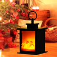 thumbnail image 2 of pitrice Portable LED Fireplace Lantern Indoor Fireplace Lanterns Battery Flamless Log Fire Effect Fireplace Lanterns Battery Powered Lamp for Home Garden S Square, 2 of 9