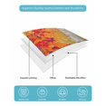 thumbnail image 5 of Quilts Twin XL Size, Modern Oil Painting Soft Comforter Bedding Set for Bed, Summer Tree Leaves Yellow Green Lightweight Quilted Bedspread with Pillow Cover(2 Pieces) for All Season, 68x98 Inch, 5 of 6