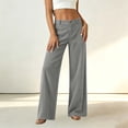 thumbnail image 5 of ClodeEU Women's Corduroy High Waist Wide Leg Pants,Casual Loose Trousers with Pockets ,Women's Plus M, 5 of 7
