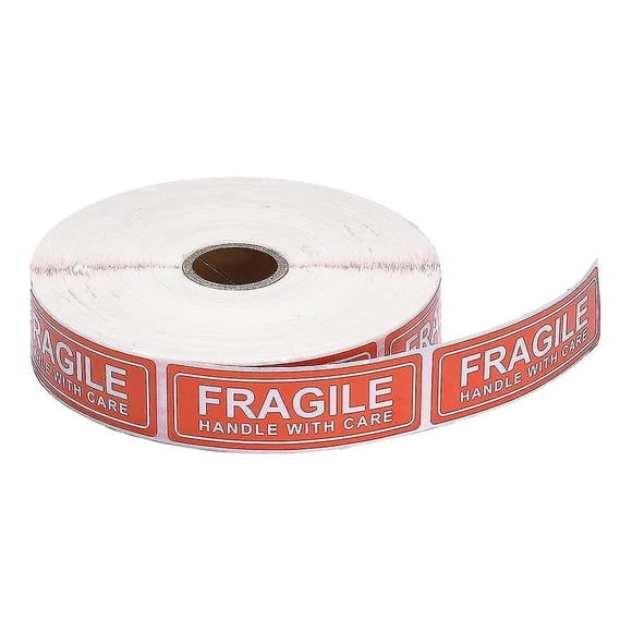 Fragile Stickers, Pacific Mailer 1" X 3" Fragile Handle With Care Warning Packing Shipping Label With Self Adhesive For Moving, Shipping [1000 Labels _High-quality