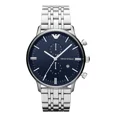 thumbnail image 1 of Reloj Hombre Caballero Modelo Ea 1648 Color de la correa Plata Color del fondo Azul, 1 of 8