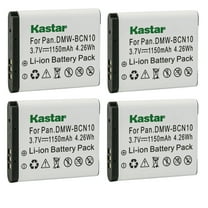 Kastar 4-Pack DMW-BCN10 Battery Replacement for Panasonic DMW-BCN10 DMW-BCN10E, DMW-BCN10GK DMW-BCN10PP Battery, Panasonic DMC-LF1, Panasonic DMC-LF1K, Panasonic DMC-LF1W Digital Camera