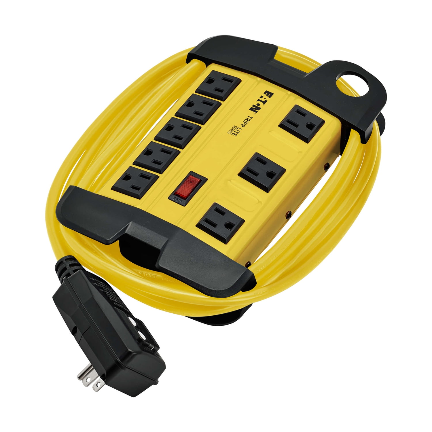Tripp Lite, TRPTLM812GF, Power It 8-outlet 12' Cord Power Strip, 1 Each